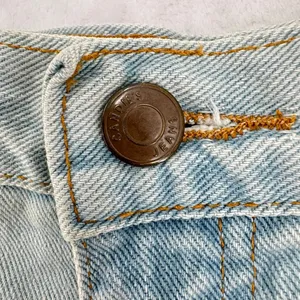 Candies Vintage Golf Club Jean Shorts Embroidered Gold Studs Denim Bermuda 80s thumbnail 6