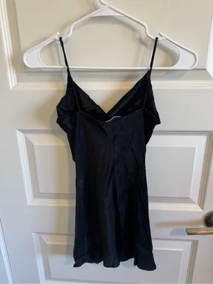 Zara Black Mini Dress thumbnail 3