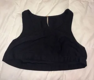 free people crop muscle tank top thumbnail 1