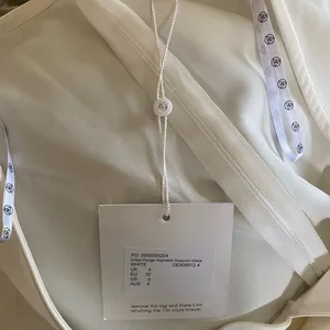 Missguided Crepe Plunge Asymmetric Bodycon Dress NWT US 0 White thumbnail 4