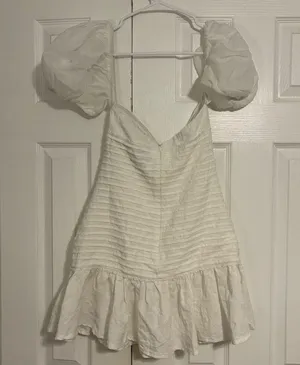 Hello Molly White Cloud Dress thumbnail 3