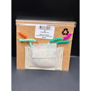 New! RACHEL Rachel Roy LOVE To Layer Beaded Anklet Duo thumbnail 2