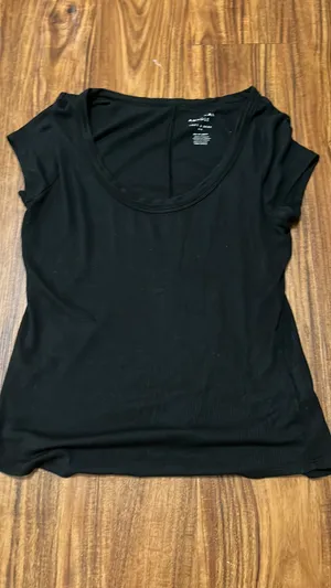 American Eagle Black Soft & Sexy Top thumbnail 4