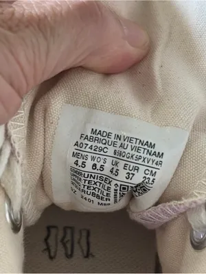 Converse Chuck Taylor All Star Canvas High Top Lavender Size Women's 6.5 Men 4.5 thumbnail 9