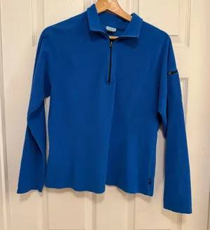 EUC Vintage L.L. Bean Lightweight Quarter-zip Fleece Pullover thumbnail 1