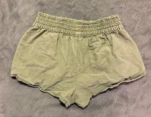 aerie Olive high-Waist Shorts thumbnail 1