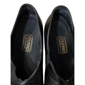 Munro Alison Black Leather Slip On 12 SS Narrow Used thumbnail 10
