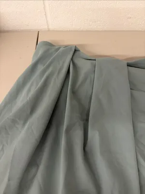 NEW NWT SZ S celadon green blue Susana Monaco pleated classy ruffle Tube Top thumbnail 3