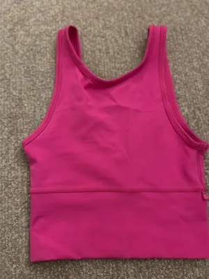 Lululemon Pink Reversible Tank Top thumbnail 1