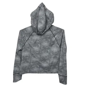 The North Face Womens Large Flash Dry Pullover Hoodie Gray Performance‎ Athletic thumbnail 5