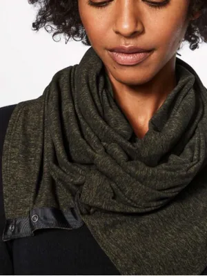 Lululemon Vinyasa Scarf Size Khaki Green thumbnail 1
