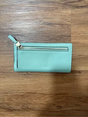 2021 Kate Spade New‎ York Mint Pebbled Leather Continental Wallet PWRU0064 thumbnail 3