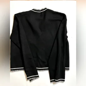 SNDYS Daphne Cardigan in Black, size XS thumbnail 8
