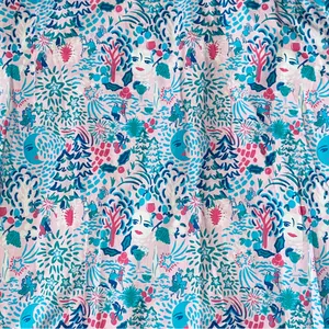 Roller Rabbit Womens Size Medium Pink Floral Winter Bari Print Drawstring Shorts thumbnail 3