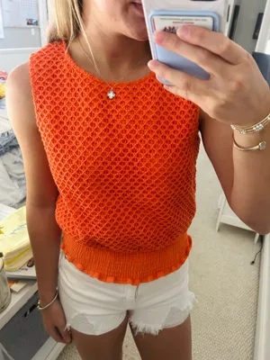 Sedge Tank Top Orange Size XS thumbnail 4