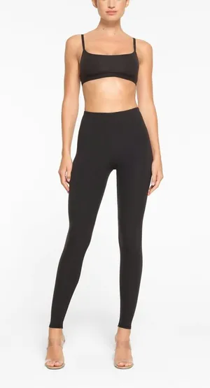 SKIMS FITS EVERYBODY LEGGING, BLACK, Small, $58 thumbnail 1