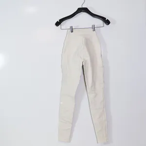 Alo Yoga Women's Cargo Multi Pocket Athletic Work Out Leggings Bone White XXS thumbnail 4