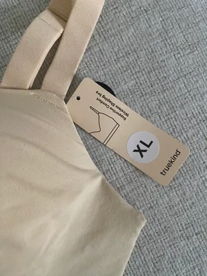 Nwt Truekind Supportive Comfort Wireless Shaping Bra Size Xl Beige thumbnail 5