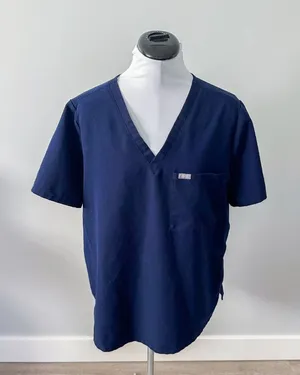 Figs Navy Blue Top thumbnail 1