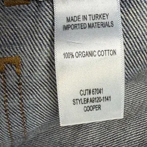 Agolde Cooper Cargo Jeans 28 Blue Organic Cotton Relaxed High Waisted Utility thumbnail 15