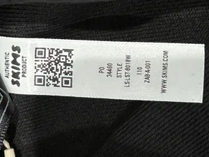 SKIMS NWT Boyfriend Fleece Oversized Trench Coat - Onyx XS thumbnail 7