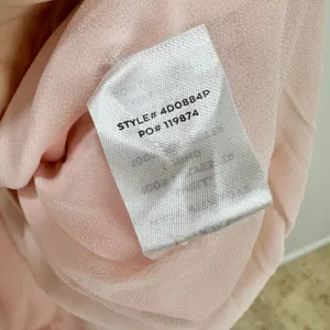 Lulus Dreaming Elegance Blush Pink Satin One Shoulder Maxi Dress Formal 1X NWT thumbnail 8