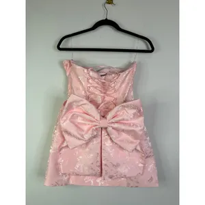 Babyboo Elenora Mini Dress in Blush Size Large thumbnail 7