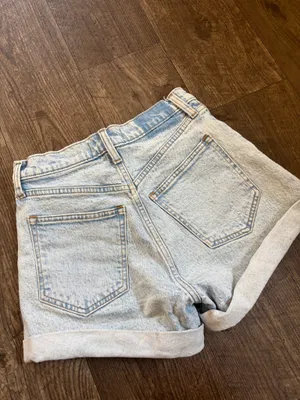 Abercrombie Rolled Cuff Jean Shorts thumbnail 2