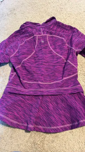 Purple Lululemon Full-Zip Jacket thumbnail 2