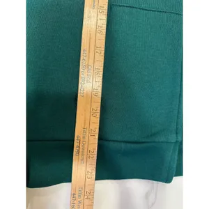 PINK Victoria’s Secret Green Zip Hoodie Silver Spellout Graphic Y2K Style Size M thumbnail 7