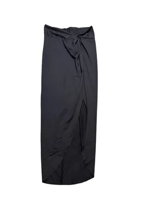 🖤✨ SKIMS Signature Swim Twist Front Sarong Cover Up NWOT‎ Large ✨🖤 thumbnail 2