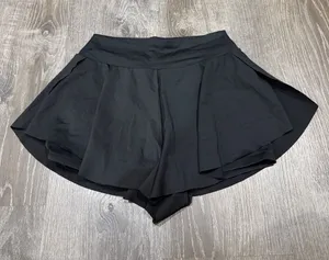 NWOT Halara Black Flowy Shorts thumbnail 1