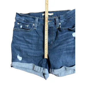 Levi’s‎ Mid Length Shorts Mid Rise 4” inseam Roll Tab Sz 27 thumbnail 5