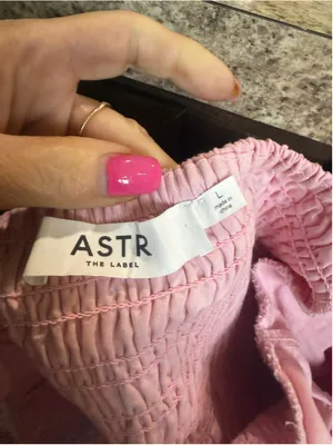 Women's ASTR The Label Pink Midi Dress Size L thumbnail 4