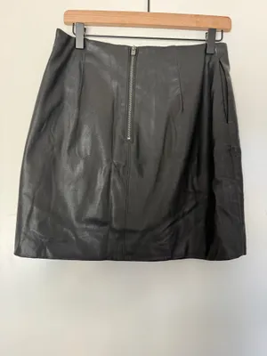 Hollister Faux Leather Skirt thumbnail 5