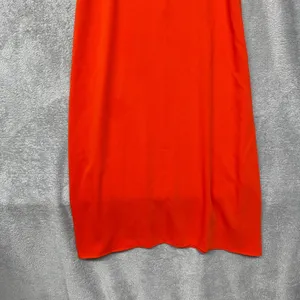 Madewell Dress Small Sleeveless‎ Scoop Neck Midi Bright Orange Relaxed NU577 thumbnail 5
