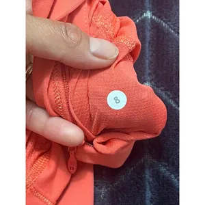 LULULEMON Women's Race GRACE 1/2 ZIP Coral Size 6 thumbnail 5