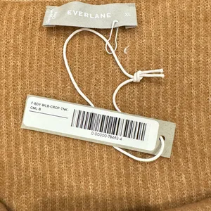 Everlane The Cozy-Stretch Knit Crop Tank - Camel XL thumbnail 6