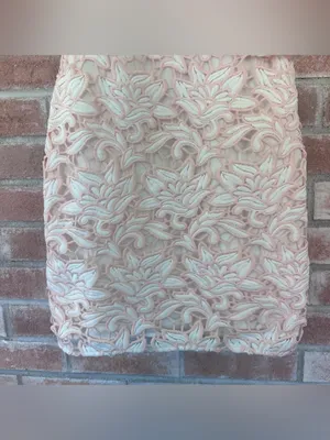 Club Monaco Lace Dress Sheath Women’s 00 Pink Ruffle Feminine Angel Coquette thumbnail 3