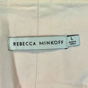 Rebecca Minkoff Light Pink Denim Skort Large thumbnail 5