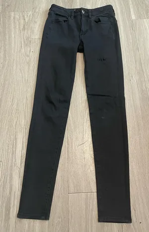 American Eagle Outfitters Black Skinny Jeans thumbnail 1