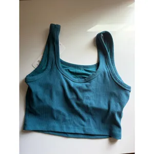 CRZ Yoga Ribbed Longline Sports Bra w Pads thumbnail 5
