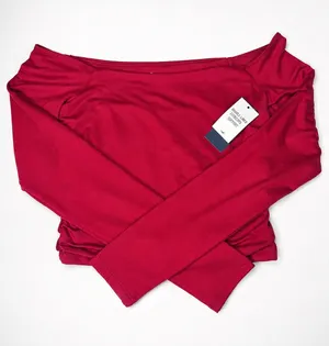 Hollister Top Crop Red Small thumbnail 1