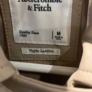 Abercrombie And Fitch Vegan Leather Moto Jacket thumbnail 2