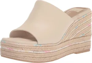 Dolce Vita Women's Elaria Sz 8 Platform Espadrille Wedge Slip On Sandal Resort thumbnail 1