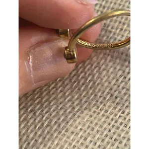 Alex and Dani 925 sterling silvers gold tone size 6.25 a206 ring thumbnail 7