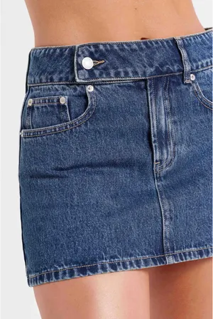 Meshki Denim mini skirt  thumbnail 2