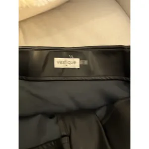 Vestique Black Faux Leather Skirt Women Medium thumbnail 4