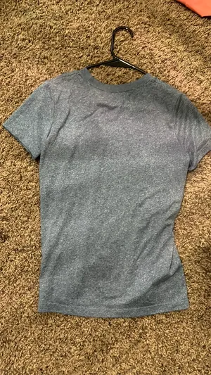 Nike Blue Athletic Tee Heathered thumbnail 3