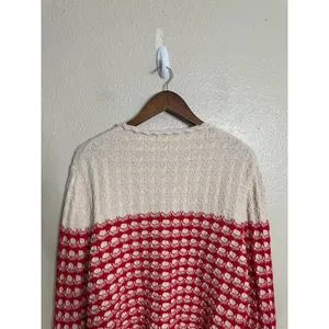 J.Crew Textured Crochet Lady Jacket in Moroccan Sand Red size XL Coastal Cottage thumbnail 10